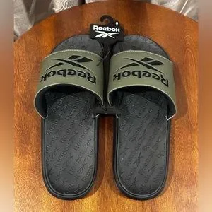 Men’s NWOT Olive Green Reebok Slides Reebok Men main image 4